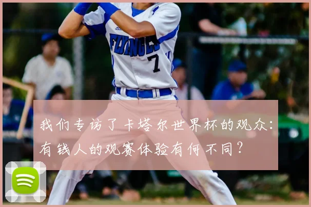 我们专访了卡塔尔世界杯的观众：有钱人的观赛体验有何不同？